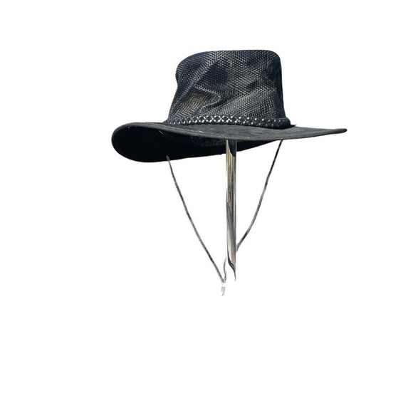 Monterey Bay Breeze Black Waterproof Crushable Vented  Hat - Picture 16 of 16